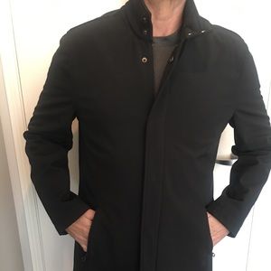 Black SFA Modern Men’s Overcoat.